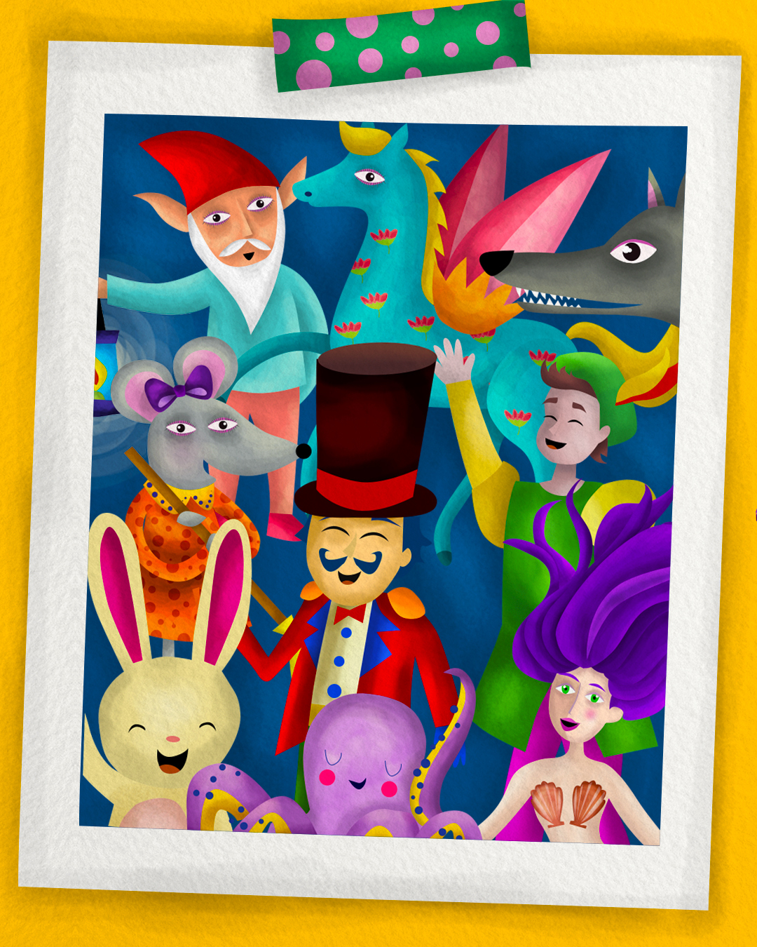 blissful foto de familia